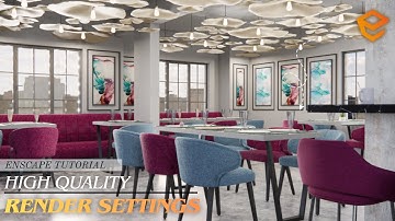 Restaurant Rendering in Enscape | Step-by-Step Tutorial