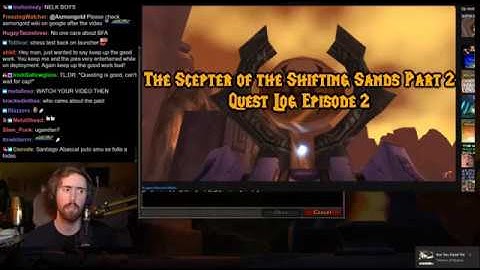 Asmongold Reacts to "The Scepter of the Shifting Sands Quest Log" Parts 2 and 3 by MadSeasonShow