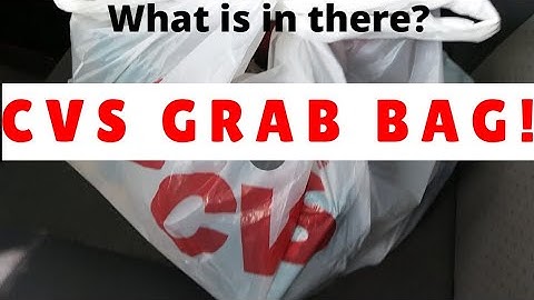 CVS Dumpster Diving Score! What was in that Grab Bag?