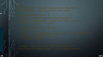 Load Iframe Once and Toggle Easily with JavaScript