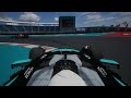 F1 Andrea Kimi Antonelli Pola Lap 2025 Miami GP Lap Through onboard Cam |#AssettoCorsa