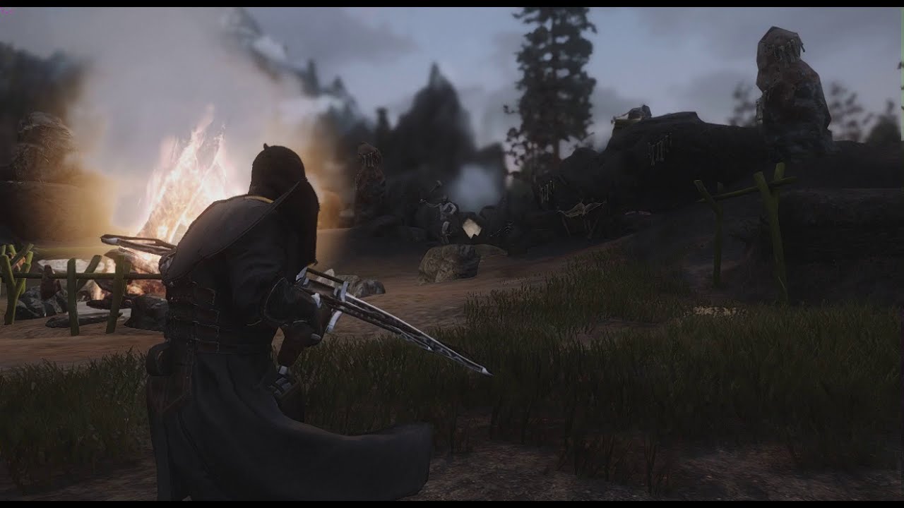 [Skyrim Showcase] Galahad Renegade Coat - DCM Crossbow test