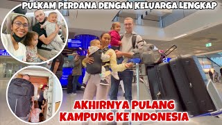 AKHIRNYA BISA BAWA SUAMI DAN ANAK2 KE INDONESIA