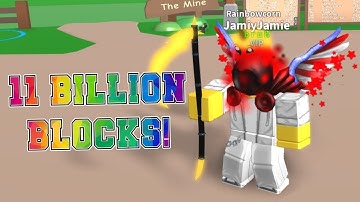 11 BILLION BLOCKS! - Mining Simulator