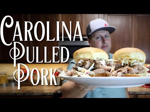 Carolina Pulled Pork From A Crockpot