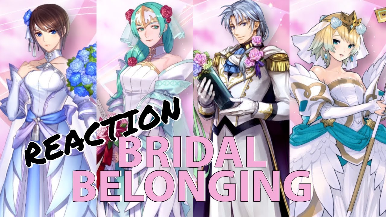 Groom Pent Is Here! Sigrun, Fjorm, Tanith Too! Fire Emblem Heroes Bridal Belonging Reaction [FEH]
