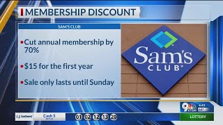 Sam's Club cuts membership to $15 before the holidays