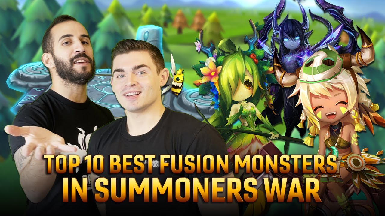 summoners war จัดอันดับ มอนสเตอร์  2022  The Top 10 Best Fusion Monsters in Summoners War!