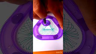 Spirograph art 🎨 #Spirograph #Asmr #Relaxing #Shorts #YoutubeShorts #Viral #Trending #Yt
