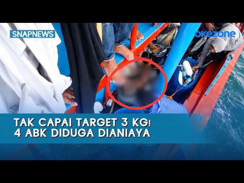 Failed to Reach 3kg Squid Quota, 4 Crew Members Allegedly Subjected to Abuse | Snapnews