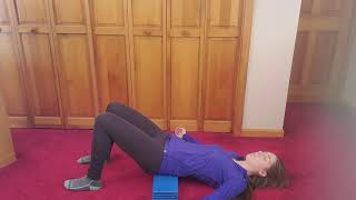 Yoga with Kalindi Supported Bridge Pose