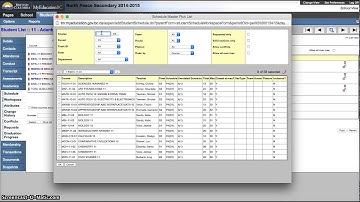 Student Scheduling (Walk-in)