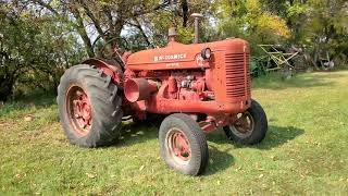 Farmall Super W6 first start in 13 years