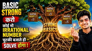 Basics for Prove all Irrational Number | Rational, Coprime Number &amp; Contradiction Method Explained