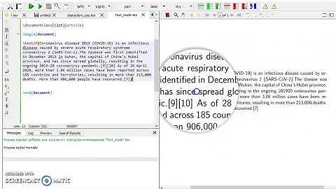 Latex Tutorial- Video-3; Text-Mode Fonts