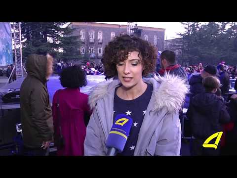 თეთრიწყაროში საახალწლო კონცერტი ჩატარდა 27- 12- 2017