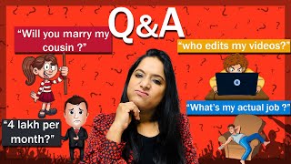 Q AND A  YOUTUBE GROWTH, INSTAGRAM DOUBTS CLEARED | MY SOURCES OF INCOME