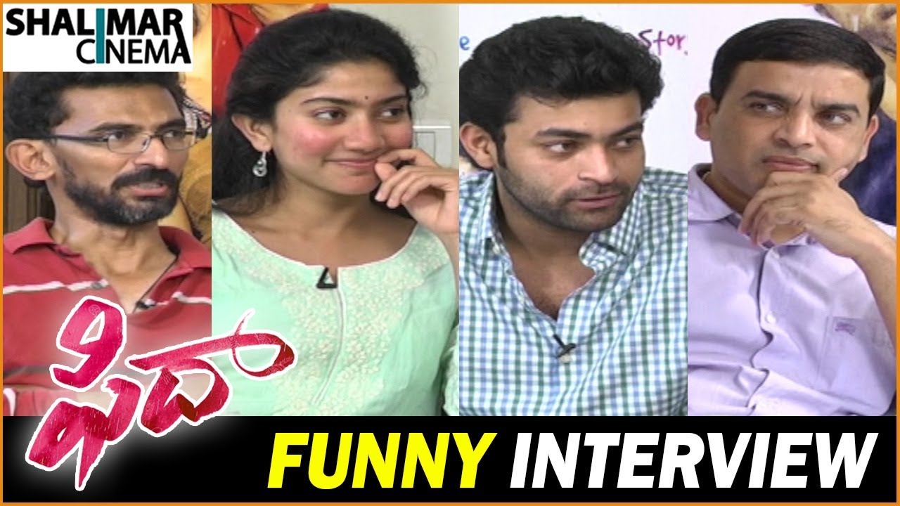 Fida Movie Team Funny Interview || Varun Tej, Sai Pallavi, Dil Raju, Shekhar Kammula