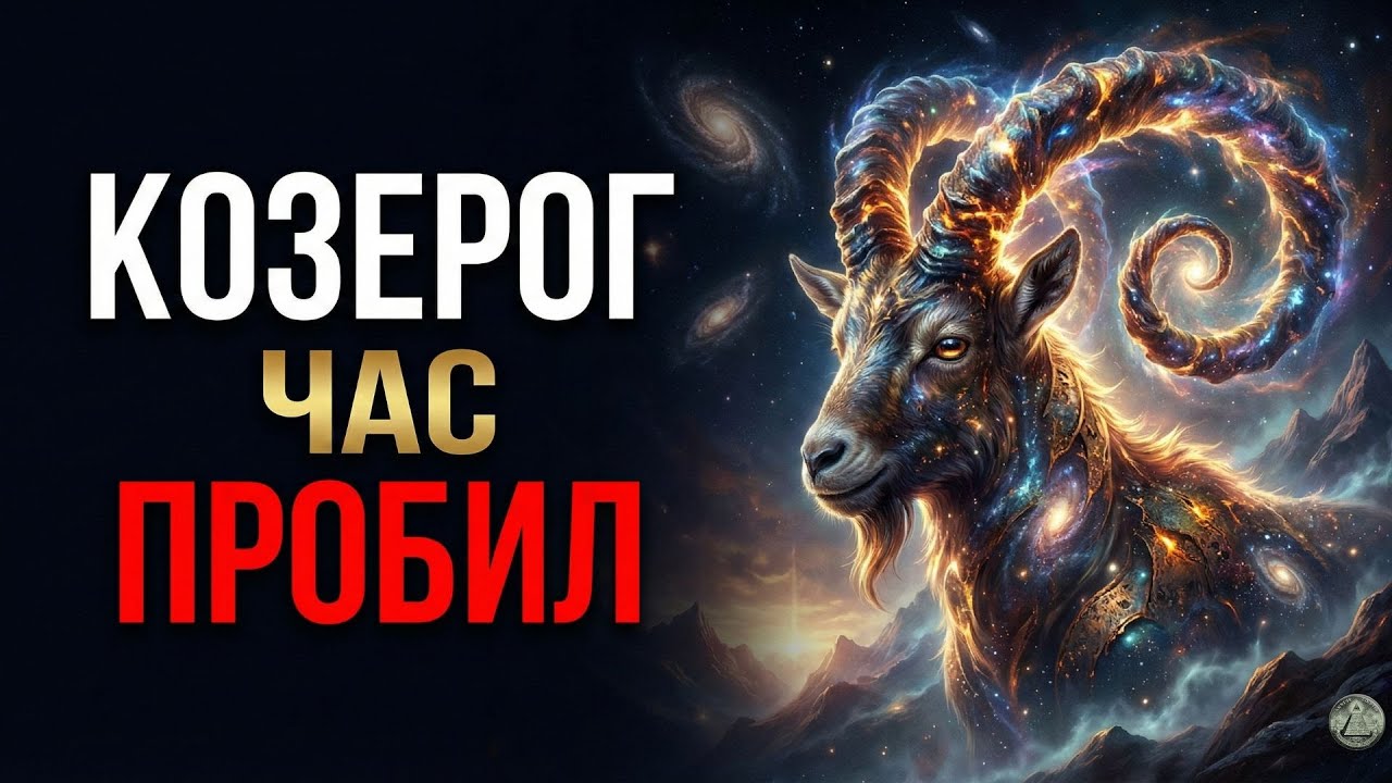 КОЗЕРОГ: ВАШЕ ВРЕМЯ ПРИШЛО! ⏳ Те, кто смеялся последним, теперь будут плакать.