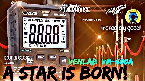 VENLAB VM-600A CHEAP-O Multimeter Review & Teardown!