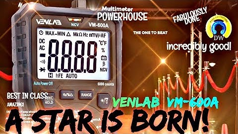 VENLAB VM-600A CHEAP-O Multimeter Review & Teardown!