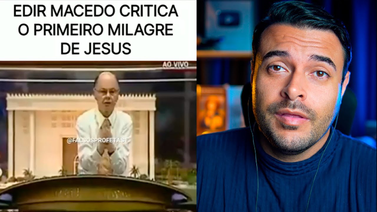 Edir Macedo critica primeiro milagre de Jesus