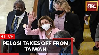 LIVE From Taipei Airport | Nancy Pelosi To Depart from Taiwan | America Vs China News LIVE