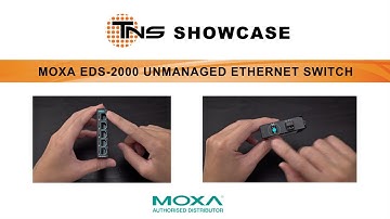 Industrial Unmanaged Ethernet Switch - Moxa EDS-2000 Series