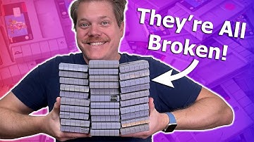 Cleaning a PILE of SNES Games - How Many Will Work?