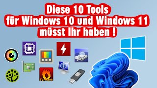 Diese 10 Kostenlosen Tools Für Windows 10 Und 11 Müsst Ihr Haben