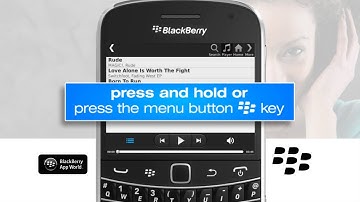 How to clear a list of songs in the music player on the Blackberry handset