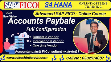 Accounts Payable Module Configuration and Process Flow in SAP S/4HANA