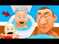 😱Baby's New Toilet Started a Massive Flood! | Who's Your Daddy?