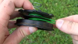 How To Reload String on a Homelite Trimmer