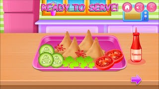 Cooking in the Kitchen Samosa Cooking & Serving Games 2020|kids video|kids game screenshot 1