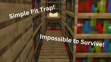 How to Make a Lectern Pit Trap in Minecraft Java Edition