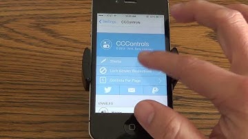 CCControls Review: Free Tweak for Customizing iOS 7 Control Center