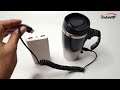 Oshotto 12V Car Heating Mug Travel Friendly Electric Kettle (500ml)