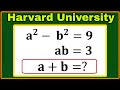 Harvard University Entrance Exam Tricks | Tricky Math Problem| Can you solve this? #mathchallenge