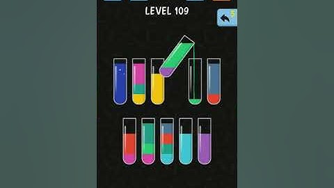 Water Color Sort Level 109 | Level 109