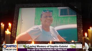 Uninterrupted Burial Service of Sophia Gabriel