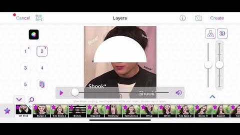 Clock wipe spin tutorial on video star