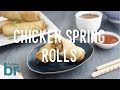 How to make chicken spring rolls  australias best recipes