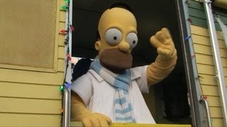 Full Macys Holiday Parade Universal Studios 2012 - Floats, Shrek, Homer Simpson, Scooby Doo