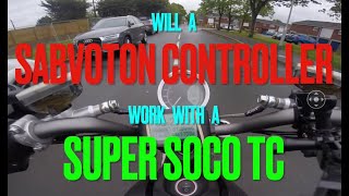 Super Soco TC / TS Vmoto can you install sabvaton controller Part 1
