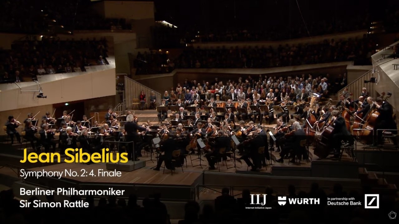 Sibelius: Symphony No. 2 - 4. Finale | Rattle · Berliner Philharmoniker