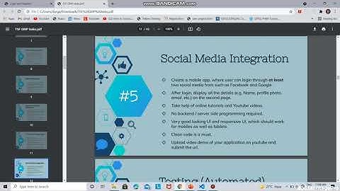 Social Media integration | The Spark Foundation