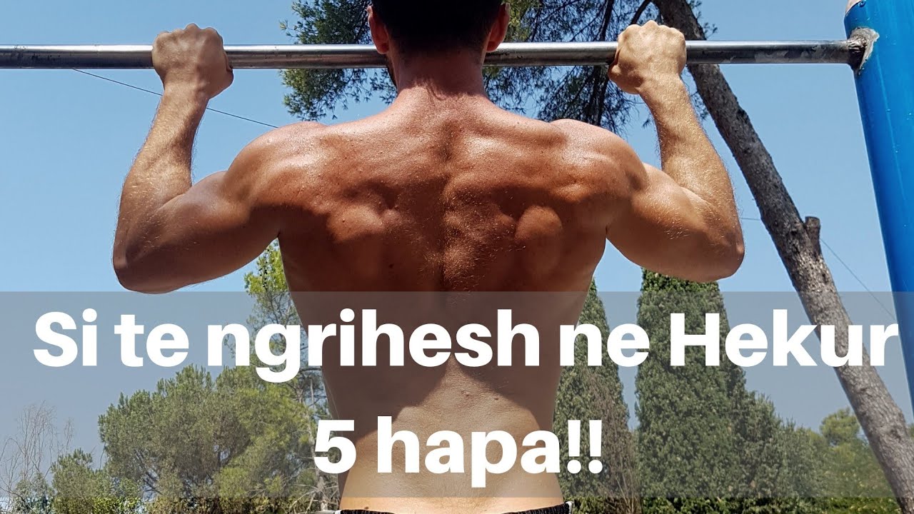 5 Hapat Per Te Bere PULL UP (Hekur Tek)