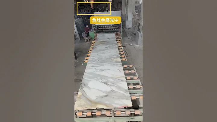 Calacatta Gold marble new slabs for hospitality project  #edgstone #calacattagold #goldcalacatta
