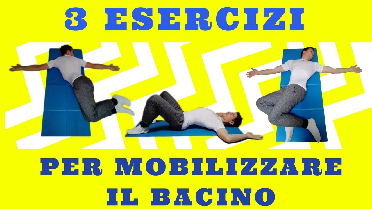VIDEO-TUTORIAL : come eliminare il mal di schiena con 3 esercizi - YouTube